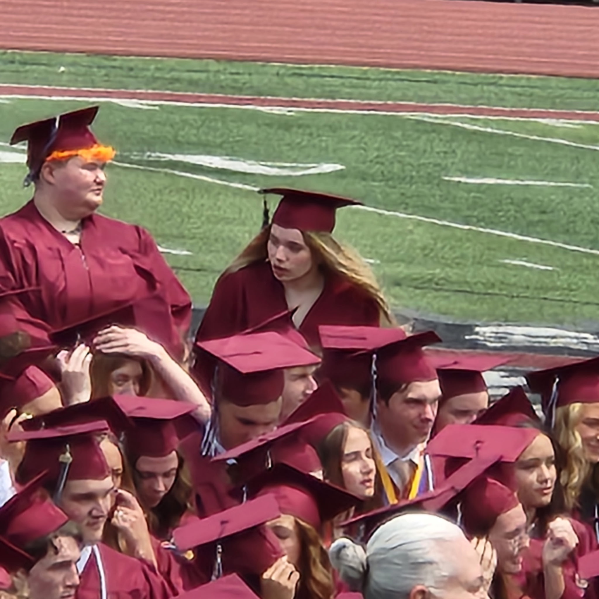 Makayla way in the Schuster section